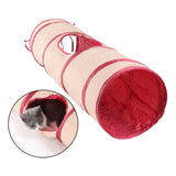 Maxbell Pet Cat Tunnel Exercise Indoor Rabbit Guinea Pig Foldable Kitten Mouse