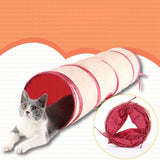 Maxbell Pet Cat Tunnel Exercise Indoor Rabbit Guinea Pig Foldable Kitten Mouse