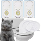 Maxbell Cat Toilet Training Pet Supplies Durable Potty Trainer Litter Tray