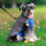 Maxbell Warm Dog Clothes Dog Vest for Pet Supplies Autumn Cold Weather Gray Blue