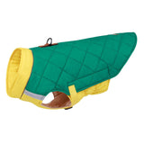 Maxbell Warm Dog Clothes Dog Vest for Pet Supplies Autumn Cold Weather Green Yellow