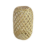 Maxbell Classic Handwoven Bamboo Lamp Shade Ceiling Light Cover for Dorm Bedroom