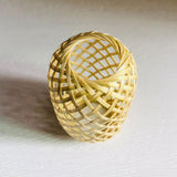 Maxbell Classic Handwoven Bamboo Lamp Shade Ceiling Light Cover for Dorm Bedroom