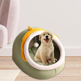 Maxbell Cat Sleeping Bed Cave with Removable Washable Cushioned Pillow Comfortable L