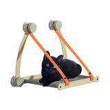 Maxbell Cat Window Perch Washable Sturdy Space Saving for Climbing Bedroom Sleeping Orange