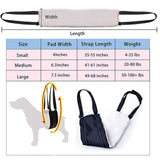 Maxbell Dog Lift Harness for Back Legs Assist Sling Adjustable Pet Support Sling S