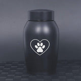 Maxbell Cremation Memorial Urn Stainless Steel Retain Memories Storage Pet Ashes Urn C