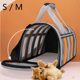 Maxbell Portable Pet Carrier Bags Folding Carry Package Travel Carrying Puppy L