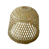 Maxbell Bamboo Lamp Shade Handwoven Ceiling Fixtures for Teahouse Home Ornament