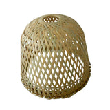 Maxbell Bamboo Lamp Shade Handwoven Ceiling Fixtures for Teahouse Home Ornament