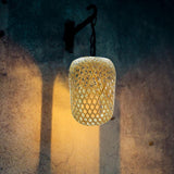 Maxbell Weaving Bamboo Lamp Shade Lantern Art Crafts for Kitchen Tea Decor 25cmx30cm