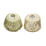 Maxbell Retro Style Bamboo Weave Hanging Lamp Shade Handmade Decor A