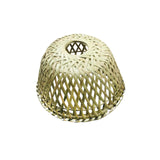 Maxbell Retro Style Bamboo Weave Hanging Lamp Shade Handmade Decor A