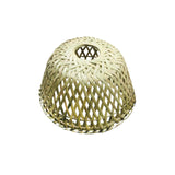 Maxbell Retro Style Bamboo Weave Hanging Lamp Shade Handmade Decor A