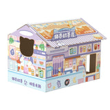 Maxbell Cat House Scratcher Kittens Furniture Protector Bed Cardboard Pet Milk Tea