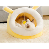 Maxbell Large Cat Bed Nest Soft Thick Ball for Small Cats Rabbits Puppy S