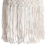 Maxbell Macrame Tassel Lamp Shade Pendant Light Cover Hand Woven for Nursery Party