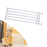 Maxbell Portable Retractable Pet Dog Gate Protection Child Patio Garden House Height 36cm