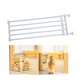 Maxbell Portable Retractable Pet Dog Gate Protection Child Patio Garden House Height 36cm