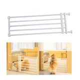 Maxbell Portable Retractable Pet Dog Gate Protection Child Patio Garden House Height 36cm
