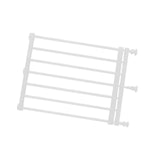 Maxbell Portable Retractable Pet Dog Gate Protection Child Patio Garden House Height 42cm
