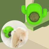 Maxbell Catnip Ball Rotatable Treat Kitten Chew Toy Edible Cat Toys Cat Licking Ball