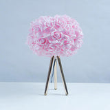 Maxbell Flower Table Light Lampshade Night Light for Kitchen Reading Room Bedroom pink