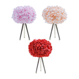 Maxbell Flower Table Light Lampshade Night Light for Kitchen Reading Room Bedroom pink