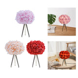 Maxbell Flower Table Light Lampshade Night Light for Kitchen Reading Room Bedroom pink