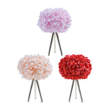Maxbell Flower Table Light Lampshade Night Light for Kitchen Reading Room Bedroom pink