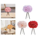 Maxbell Flower Table Light Lampshade Night Light for Kitchen Reading Room Bedroom pink