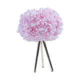 Maxbell Flower Table Light Lampshade Night Light for Kitchen Reading Room Bedroom pink