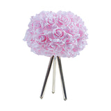 Maxbell Flower Table Light Lampshade Night Light for Kitchen Reading Room Bedroom pink