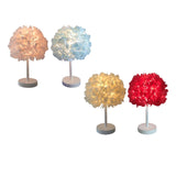 Maxbell Desk Light LED Night Light Bedside Table Lamp for Bedroom Living Room Pink