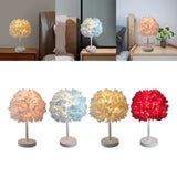 Maxbell Desk Light LED Night Light Bedside Table Lamp for Bedroom Living Room Pink