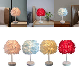 Maxbell Desk Light LED Night Light Bedside Table Lamp for Bedroom Living Room Pink