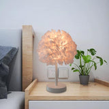 Maxbell Desk Light LED Night Light Bedside Table Lamp for Bedroom Living Room Pink