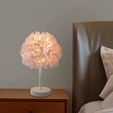 Maxbell Desk Light LED Night Light Bedside Table Lamp for Bedroom Living Room Pink