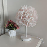 Maxbell Desk Light LED Night Light Bedside Table Lamp for Bedroom Living Room Pink