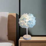 Maxbell Desk Light LED Night Light Bedside Table Lamp for Bedroom Living Room Blue