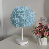 Maxbell Desk Light LED Night Light Bedside Table Lamp for Bedroom Living Room Blue
