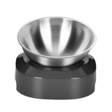 Maxbell Dog Bowls with Gray Base Durable Eating Easy Cleaning Food Bowl for Rabbit Single Bowl