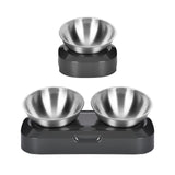 Maxbell Dog Bowls with Gray Base Durable Eating Easy Cleaning Food Bowl for Rabbit Single Bowl