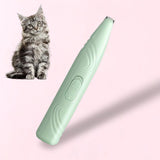 Maxbell Electric Pet Clippers Dogs Grooming Cutter Cats Birds Quiet Hair Trimming Green