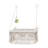 Maxbell Cat Hammock Playing Boho Handwoven Tapestry Swing Bed Wall Hanging Kitten
