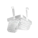 Maxbell Clear Turtle Basking Platform Climbing Ladder Reptile Tortoise Ramp 23cmx19.5cm