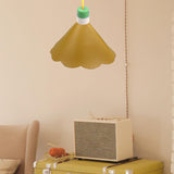 Maxbell Lamp Shade Hanging Light Cover Ornament Detachable for Floor Pendant Light Yellow