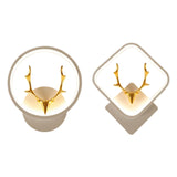 Maxbell Wall Lamp Dimmable Decor LED with Switch Modern Color Warm 20x23cm