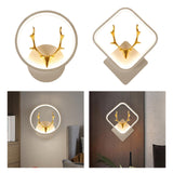 Maxbell Wall Lamp Dimmable Decor LED with Switch Modern Color Warm 20x23cm