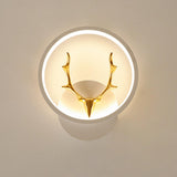 Maxbell Wall Lamp Dimmable Decor LED with Switch Modern Color Warm 20x23cm